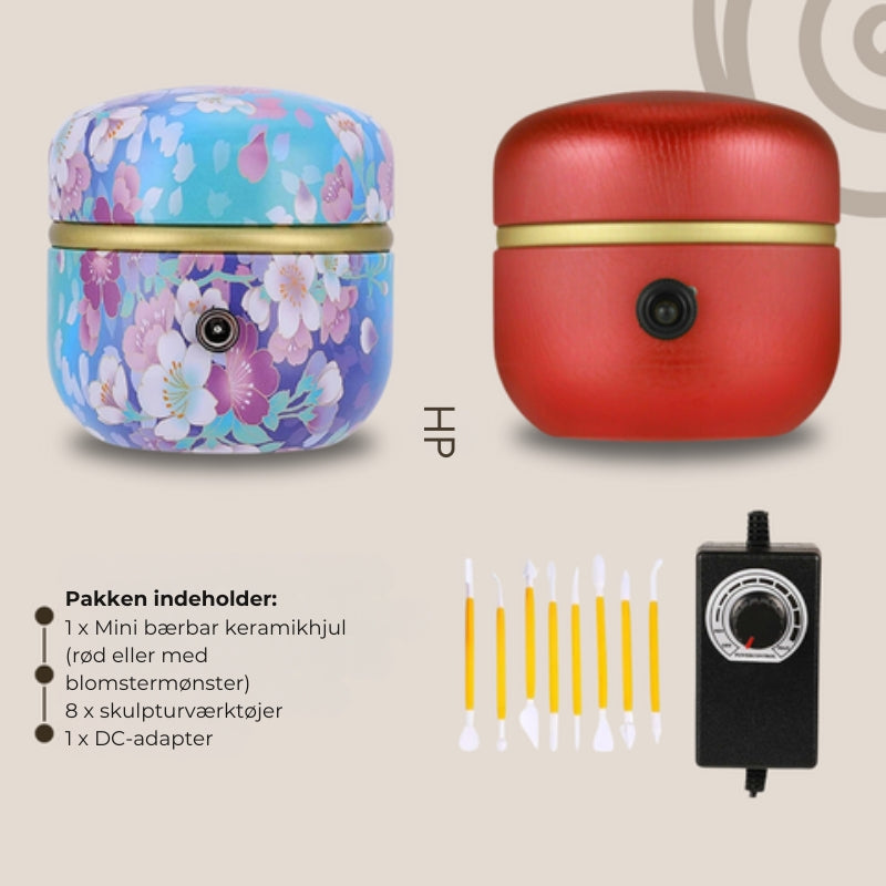 Poterio™ | Mini bærbar keramikmaskine