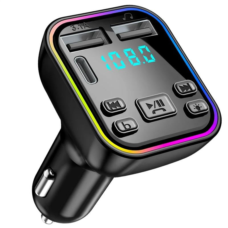 Bluetooth FM-biladapter og -oplader