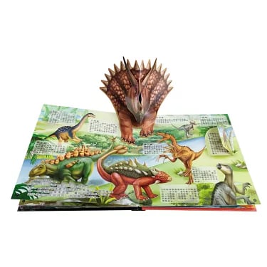 3D-bog om forhistoriske dinosaurer📙