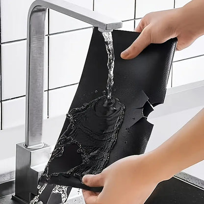 Varmebestandige non-stick-beskyttere til gaskomfur, 4 stk.