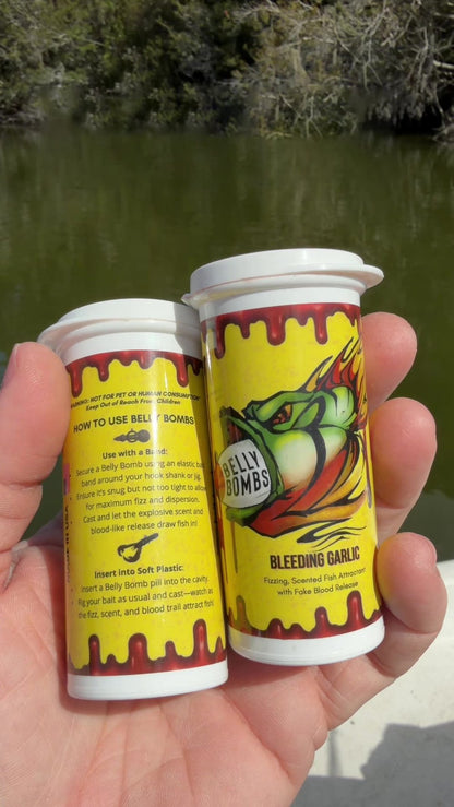 Belly Bombs – Blodagn som effektivt lokkemiddel til fiskeri
