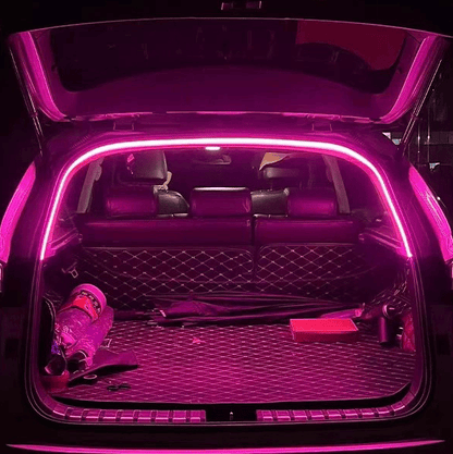 Dynamisk flydende bagagerumsbelysningsstrip