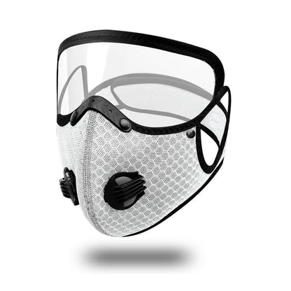 Ansigtsmaske med kulfilter