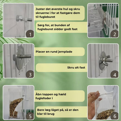 🔥Automatisk fuglefoderbræt uden spild
