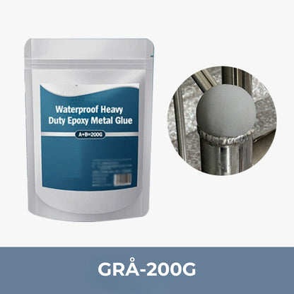 Vandtæt epoxy-metallim