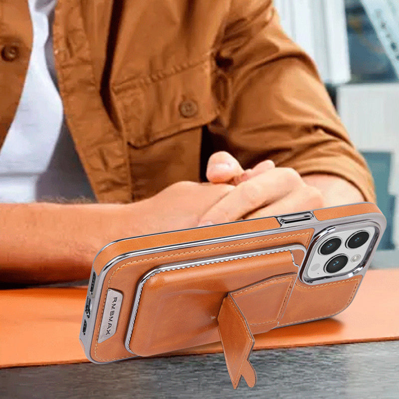 Magnetisk Læder iPhone Cover