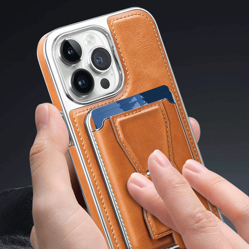 Magnetisk Læder iPhone Cover