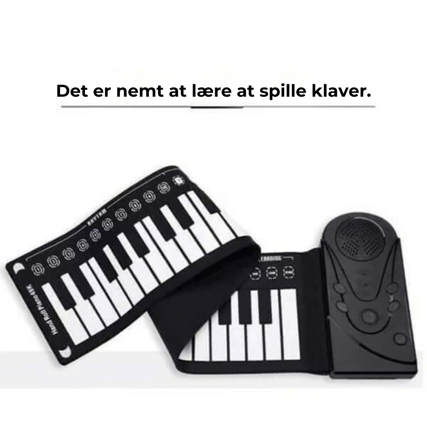 Oprulleligt, bærbart klaver