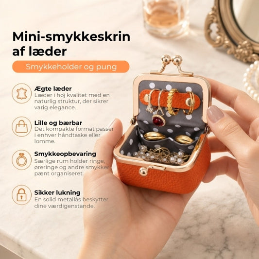 Smykkeskrin i læder