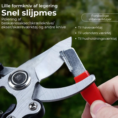 Professionel kniv- og saksesliber – 2 stk.