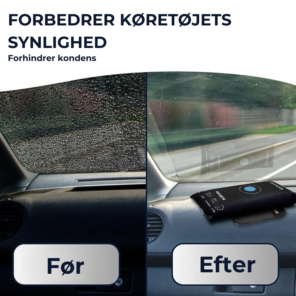 Affugtningsposer med skridsikre puder | Forhindrer kondens | Fugtabsorberende | Genanvendelig