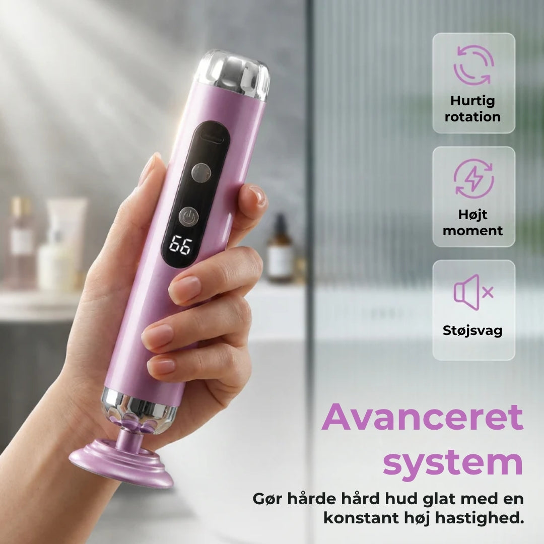 Elektrisk fodfil med 5 hastigheder