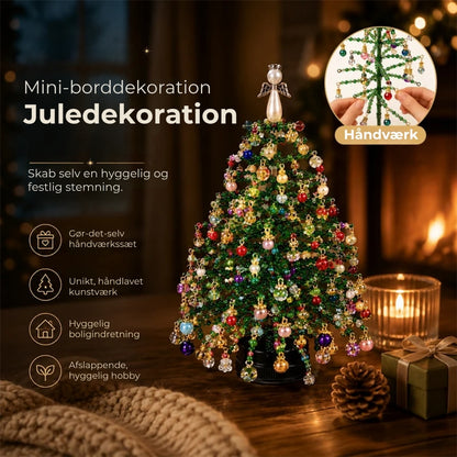 Gør-det-selv-sæt til perle-juletræ