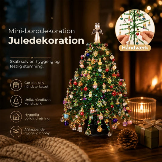 Gør-det-selv-sæt til perle-juletræ