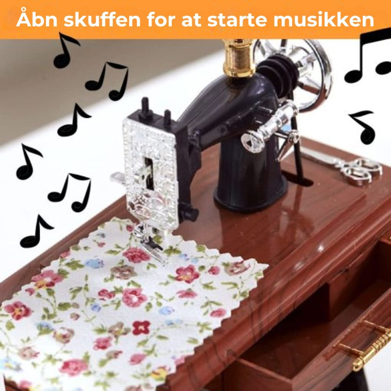 Boutique symaskine med musikæske