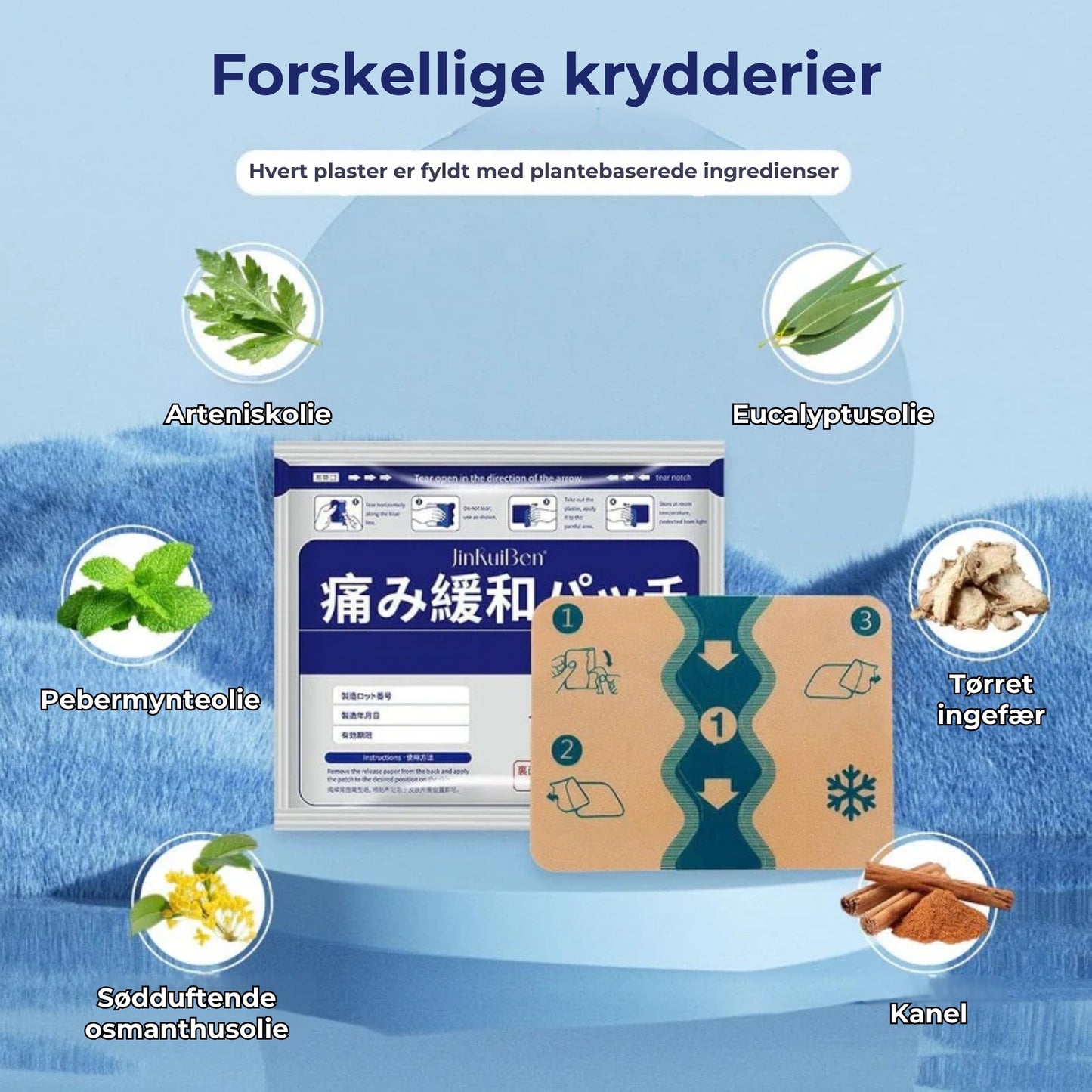 Hurtigtvirkende plastre (7 stk.)