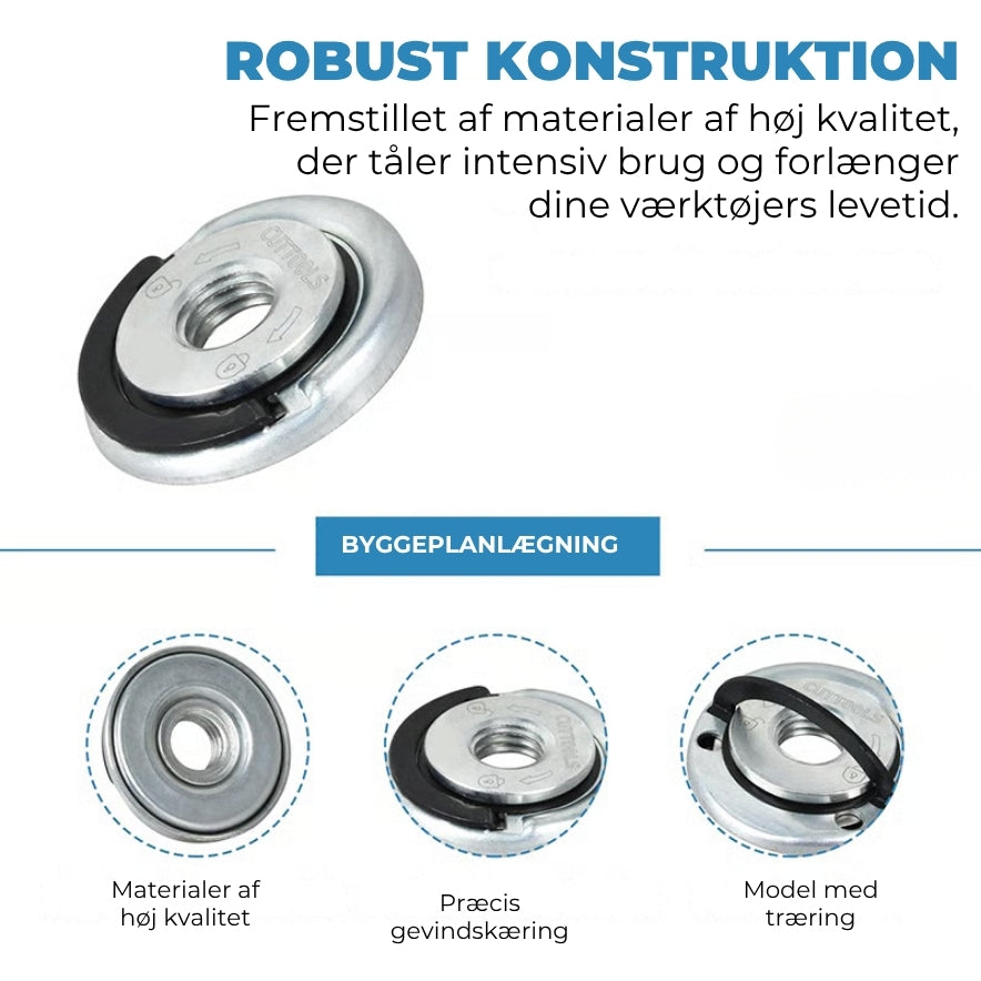 Låsemøtrik til vinkelsliber