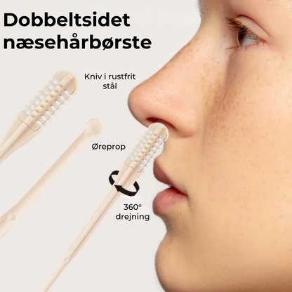 Håndbetjent trimmer til hår i næse og ører (10 stk.)