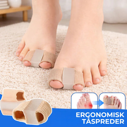 Ergonomisk tåspreder - 2 stk.