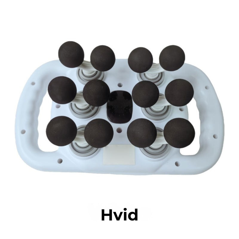 Multifunktionelt automatisk muskelmassagepistol med 12 hoveder