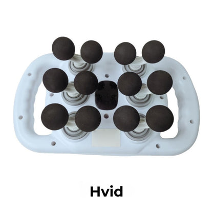 Multifunktionelt automatisk muskelmassagepistol med 12 hoveder