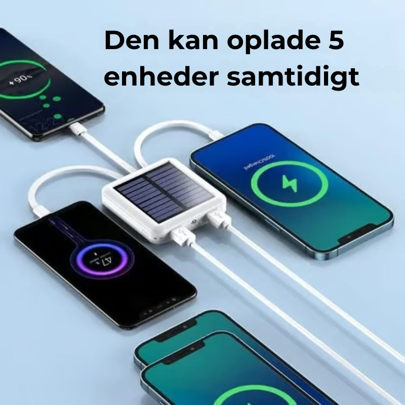 Solcelle-powerbank