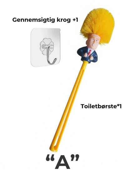Humoristisk toiletbørste