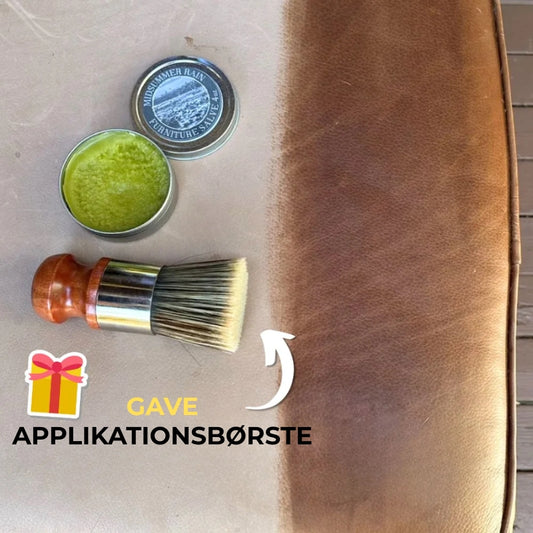 Creme til reparation af læder og træ – virker med det samme + GRATIS applikator