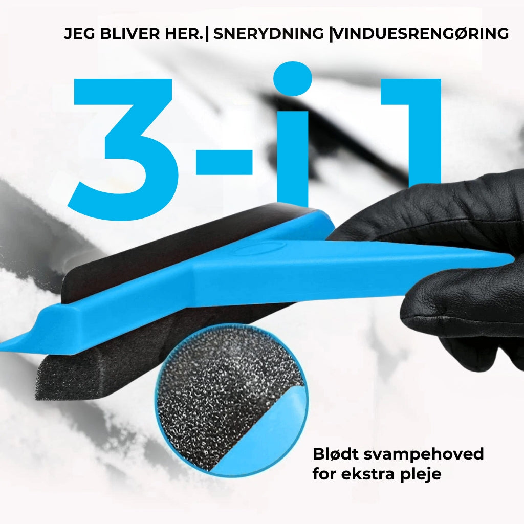 3-i-1 is- og frostskraber