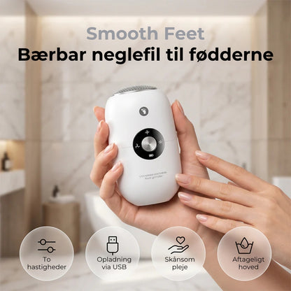 Bærbar elektrisk fodfil