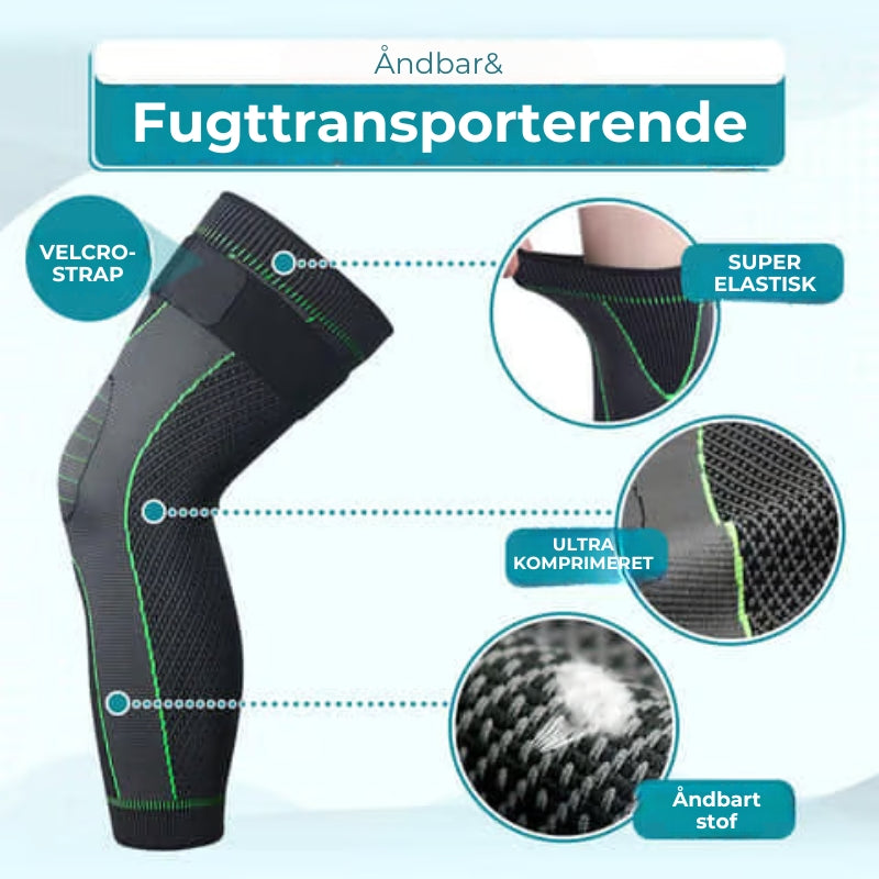 Lang knækompressionsmanchet