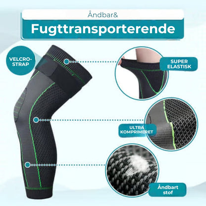 Lang knækompressionsmanchet