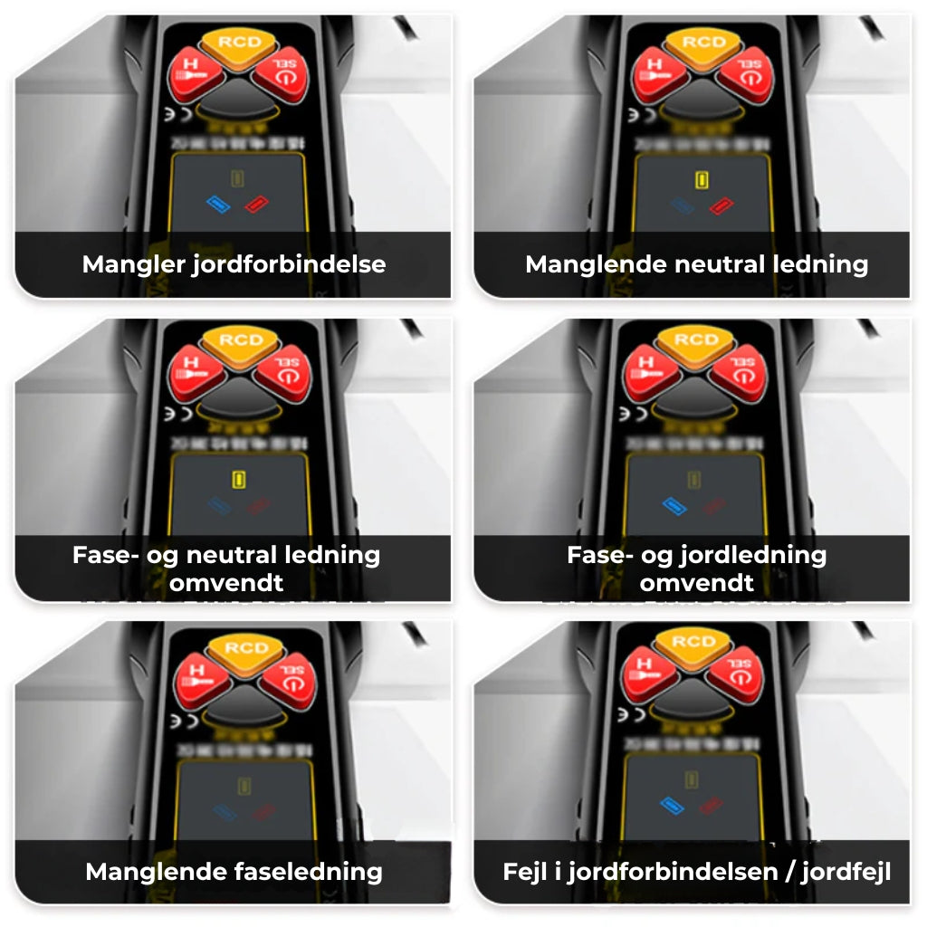 Multifunktionel smart effektmåler
