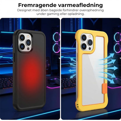 iPhone-cover med stødbeskyttelse og varmeafledning