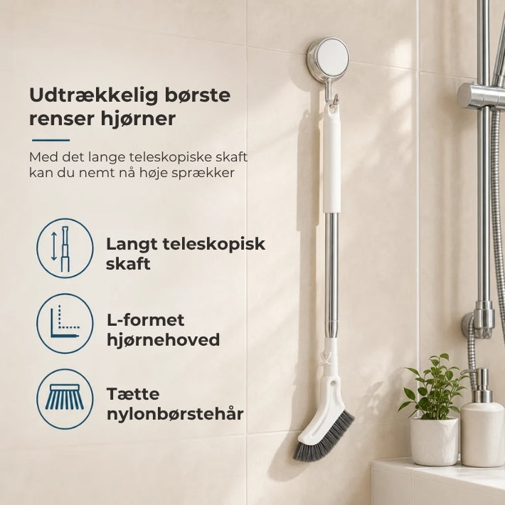 Udtrækkelig børste