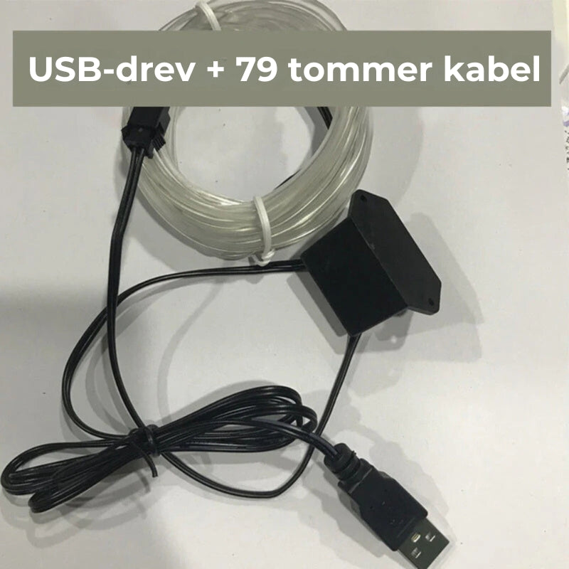 RGB LED-stemningsbelysning til bilen