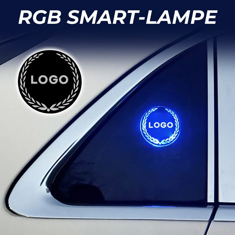 Bil RGB-sensorlampe med automatisk tænd/sluk