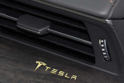 Metalbilklistermærker - 4 stk.