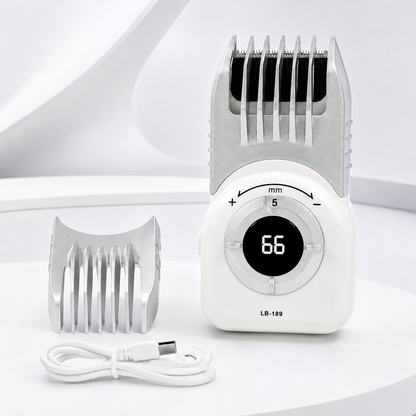 Trådløs hårtrimmer med digitalt display