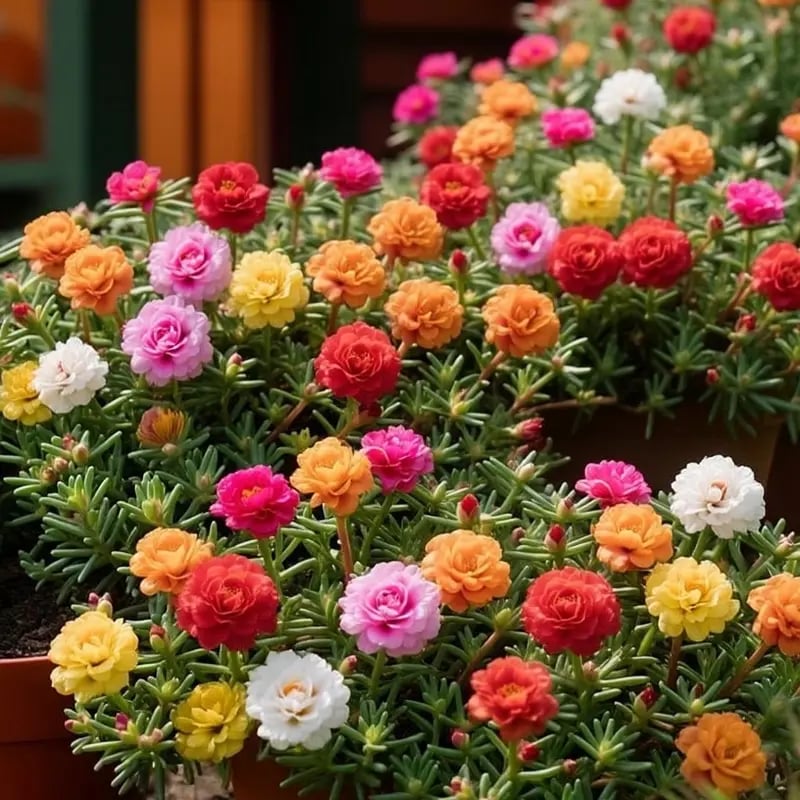 🌸 Mosrosefrøblanding (1000 stk.) 🌿 Portulak / solroser