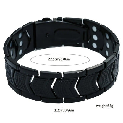 Metalarmbånd til magnetterapi