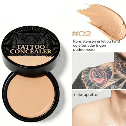Vandfast concealer til ar og tatoveringer