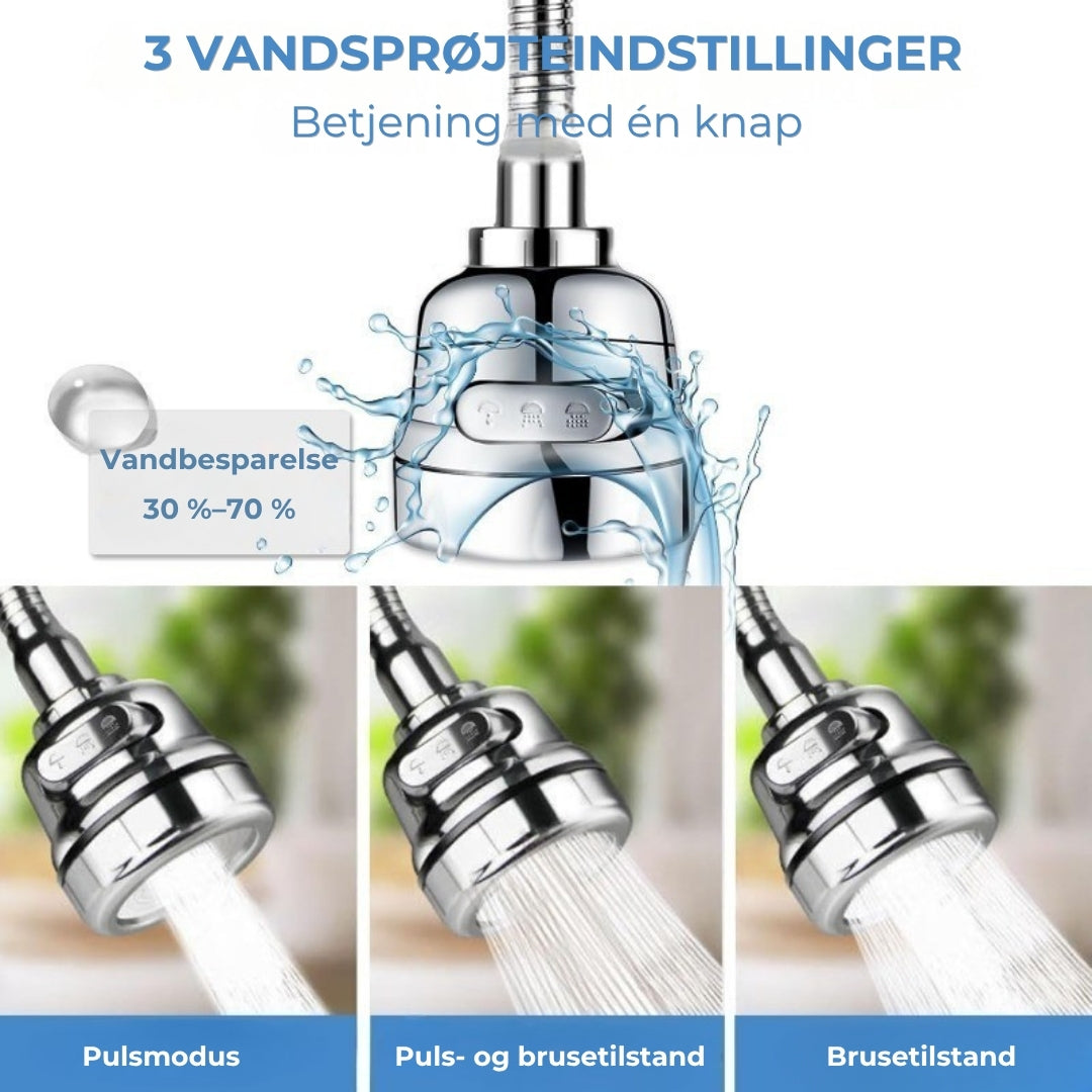 Forlænger til køkkenarmaturens brusehoved