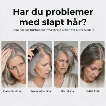Hårvolumenspray med ferskenduft