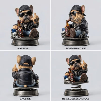 Cool bulldog-bildekoration