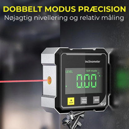 🔥4-sidet magnetisk digital vinkelmåler med laser