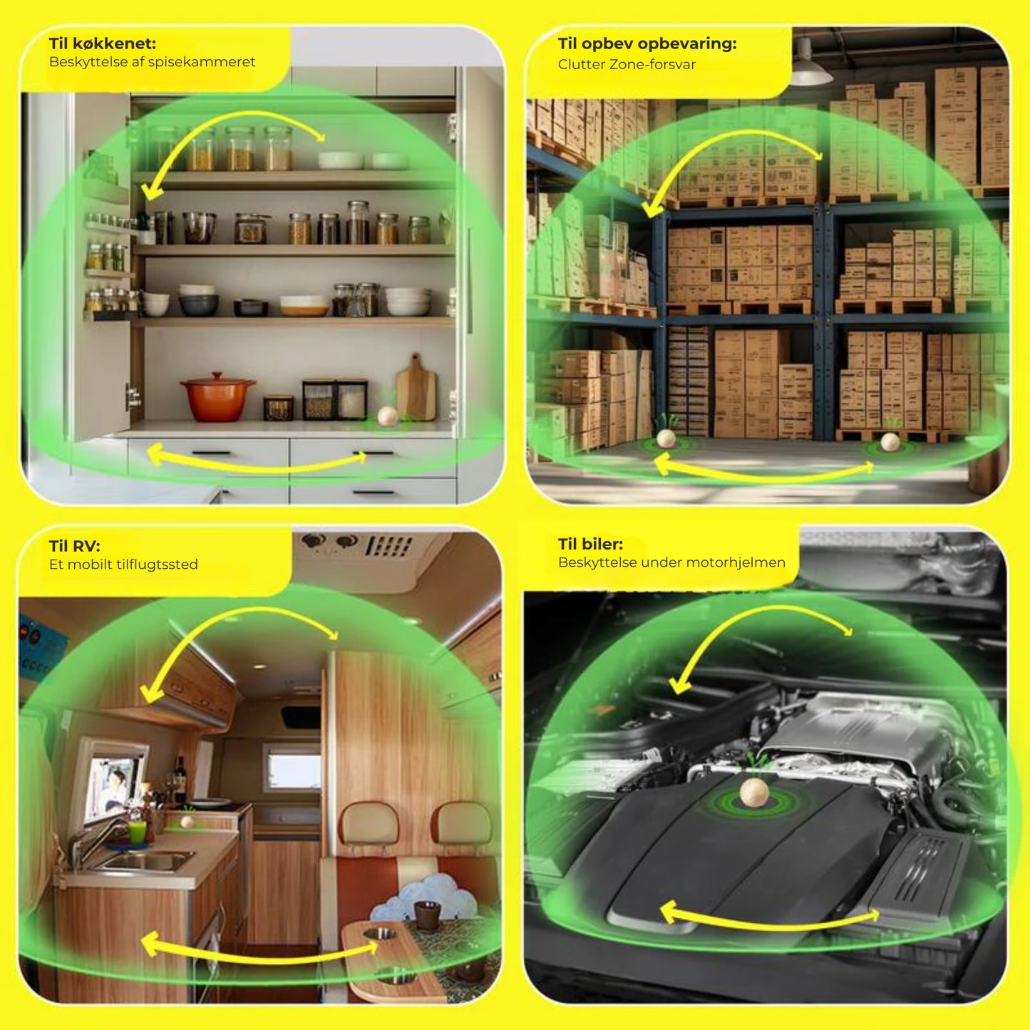 Gnaverskjold™ mus- og rotteafvisende kugler