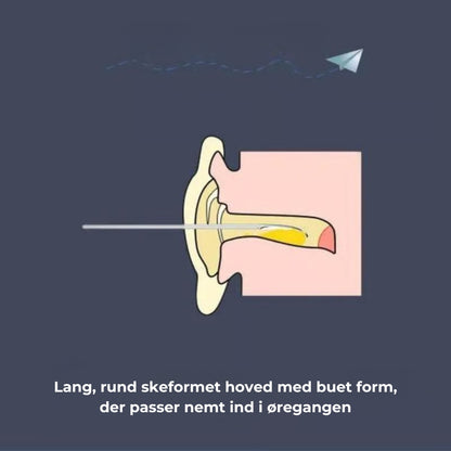 6 stk./sæt Ørevoksfjernelsessæt med opbevaringsæske