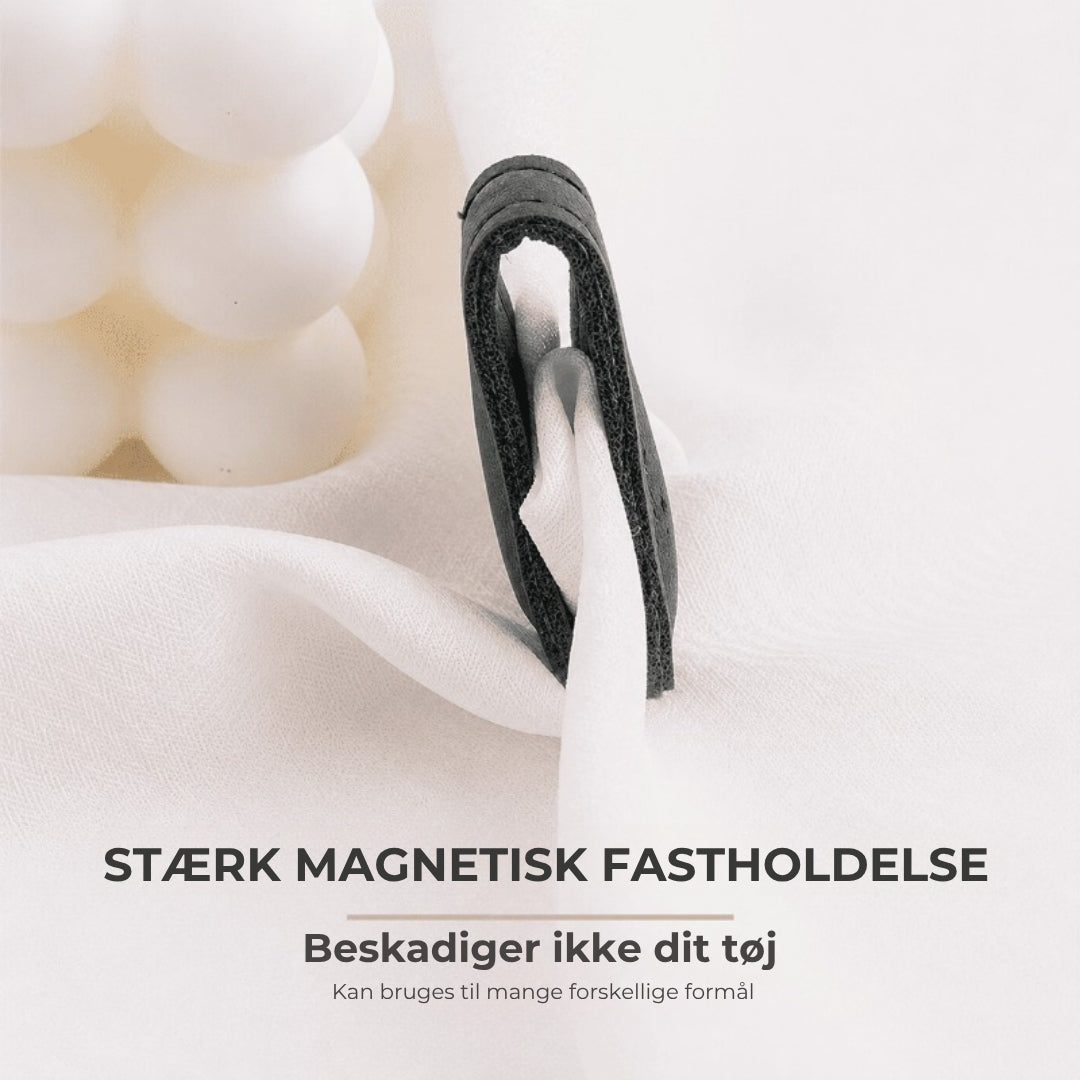 Magnetiske klips til ærmer