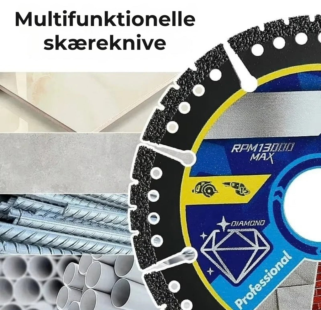 Slibeskiver med diamantkorn (4 stk.)